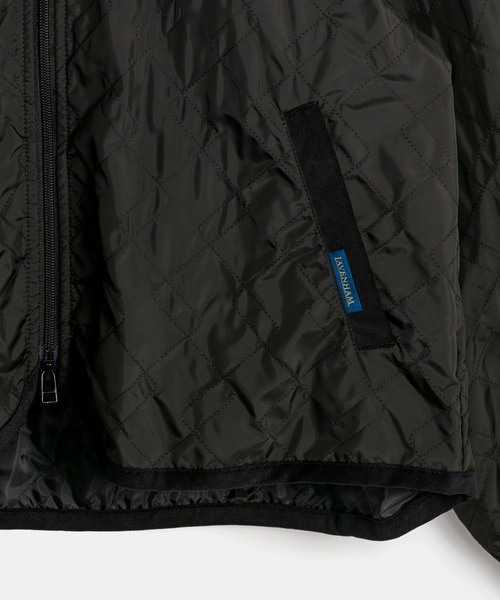 LAVENHAM(ラベンハム)の「Unwadded Bomber Jacket Womens / アンワディッド ボンバー ジャケット ウィメンズ(その他アウター・レディース・ダークブラック/オフホワイト/ブラウン・12/8/6/10)」の22枚目の写真