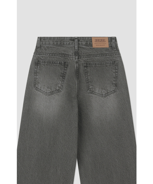 ANNEHEARTS(アンハーツ)の「Classic Long Wide Denim Washed Black(デニムパンツ・レディース・その他・MEDIUM/LARGE/SMALL)」の6枚目の写真