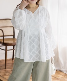 CLETTE（クレット）の「CLETTEオリジナルウエストタックペプラムブラウス（シャツ/ブラウス）」