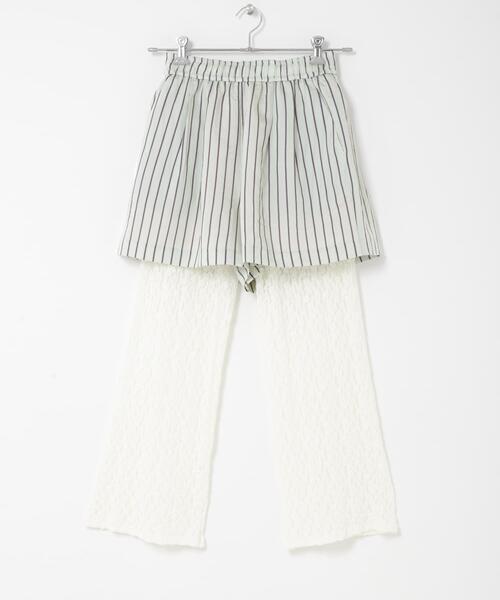 THE GOODLAND MARKET(ザグッドランドマーケット)の「cwtch LAYERED EASYPANTS(その他パンツ・レディース・ミント/オレンジ・FREE)」の8枚目の写真
