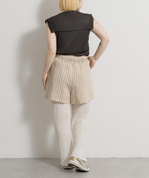THE GOODLAND MARKET(ザグッドランドマーケット)の「cwtch LAYERED EASYPANTS(その他パンツ・レディース・ミント/オレンジ・FREE)」の18枚目の写真