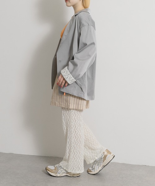 THE GOODLAND MARKET(ザグッドランドマーケット)の「cwtch LAYERED EASYPANTS(その他パンツ・レディース・ミント/オレンジ・FREE)」の15枚目の写真