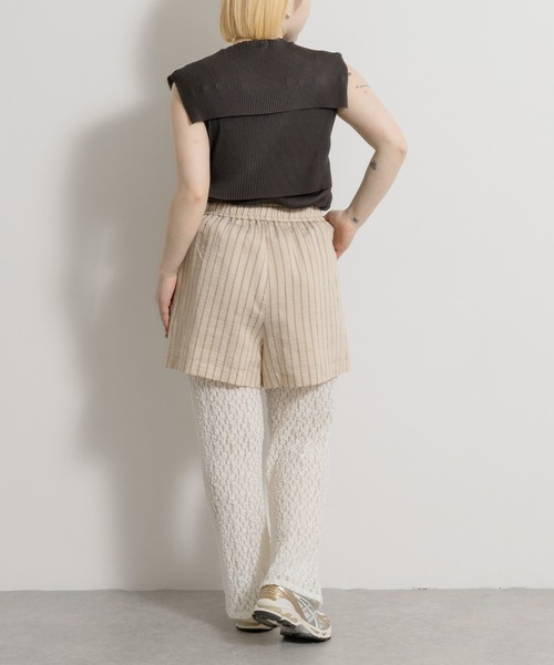 THE GOODLAND MARKET(ザグッドランドマーケット)の「cwtch LAYERED EASYPANTS(その他パンツ・レディース・ミント/オレンジ・FREE)」の18枚目の写真