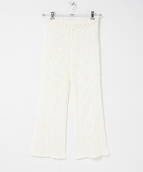 THE GOODLAND MARKET(ザグッドランドマーケット)の「cwtch LAYERED EASYPANTS(その他パンツ・レディース・ミント/オレンジ・FREE)」の20枚目の写真