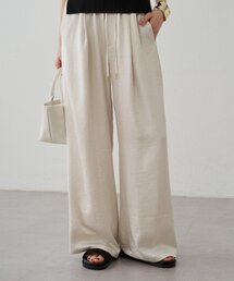 LOUNGEDRESS | サテンワイドイージーパンツ(その他パンツ)