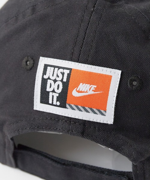 NIKE(ナイキ)の「NIKE/ナイキ Statement Patch Club Cap キャップ 帽子 ロゴ ワッペン 2026年春夏(キャップ・キッズ・ホワイト/ブラック・FREE)」の13枚目の写真