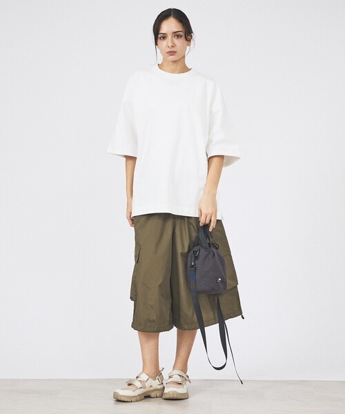 TAION(タイオン)の「【TAION/タイオン】NON DOWN MOUNTAIN BUCKET BAG/ノンダウン マウンテン バケットバッグ/ユニセックス 【WEB限定】(ボディバッグ/ウエストポーチ・メンズ・ライトブラウン/ブラック/ネイビー/カーキ・フリー)」の13枚目の写真