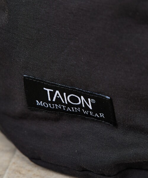TAION(タイオン)の「【TAION/タイオン】NON DOWN MOUNTAIN BUCKET BAG/ノンダウン マウンテン バケットバッグ/ユニセックス 【WEB限定】(ボディバッグ/ウエストポーチ・メンズ・ライトブラウン/ブラック/ネイビー/カーキ・フリー)」の15枚目の写真