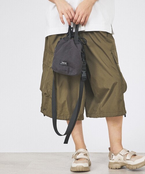 TAION(タイオン)の「【TAION/タイオン】NON DOWN MOUNTAIN BUCKET BAG/ノンダウン マウンテン バケットバッグ/ユニセックス 【WEB限定】(ボディバッグ/ウエストポーチ・メンズ・ライトブラウン/ブラック/ネイビー/カーキ・フリー)」の22枚目の写真