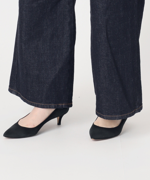 Spick & Span（スピックアンドスパン）の「SOMETHING / サムシング for Spick & Span 別注 ALLINONE（つなぎ/オールインワン・レディース・アイボリー/ネイビー・SMALL）」の16枚目の写真