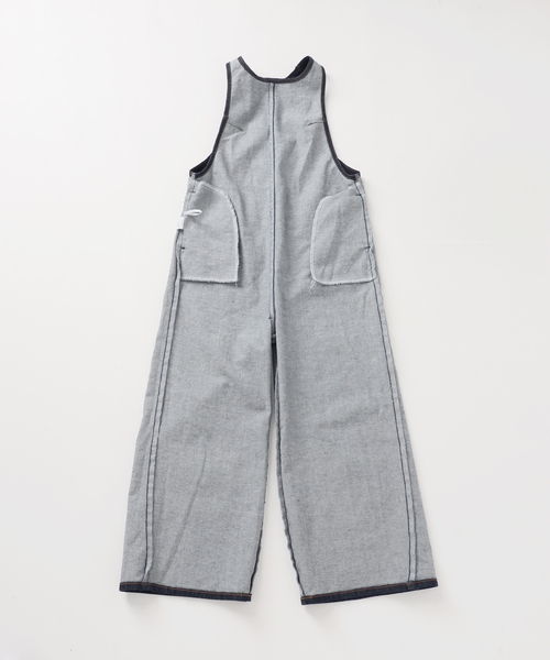 Spick & Span（スピックアンドスパン）の「SOMETHING / サムシング for Spick & Span 別注 ALLINONE（つなぎ/オールインワン・レディース・アイボリー/ネイビー・SMALL）」の17枚目の写真