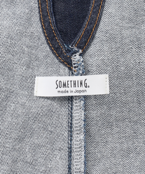 Spick & Span（スピックアンドスパン）の「SOMETHING / サムシング for Spick & Span 別注 ALLINONE（つなぎ/オールインワン・レディース・アイボリー/ネイビー・SMALL）」の18枚目の写真
