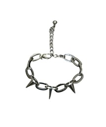 Never mind the XU（ネバーマインドザエックスユー）の「【Never mind the XU】spike bracelet / 【ネバーマインド ザ エックスユー】スパイクブレスレット（ブレスレット）」