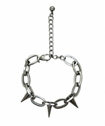 Never mind the XU（ネバーマインドザエックスユー）の「【Never mind the XU】spike bracelet / 【ネバーマインド ザ エックスユー】スパイクブレスレット（ブレスレット）」