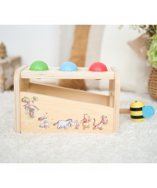 Disney(ディズニー)の「DISNEY HELLO! WOODEN WORLD くまのプーさん ボール落とし&シロフォン(おもちゃ・キッズ・マルチ・FREE)」の4枚目の写真