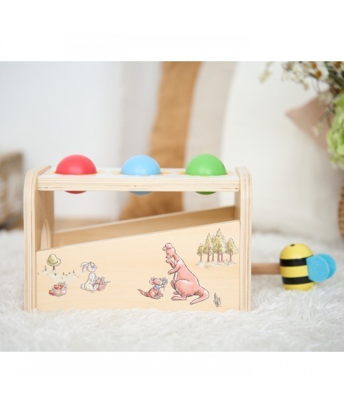Disney(ディズニー)の「DISNEY HELLO! WOODEN WORLD くまのプーさん ボール落とし&シロフォン(おもちゃ・キッズ・マルチ・FREE)」の5枚目の写真