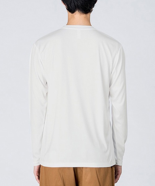 Printstar（プリントスター）の「【Printstar】3.5オンス インターロックドライ長袖Ｔシャツ 00352 紫外線対策 UVカット UPF50 吸水速乾 ロンT ジム スポーツ フィットネス ランニング アウトドア（Tシャツ/カットソー・レディース・ダークグレー/ブラック/イエロー/インディゴブルー/ロイヤルブルー/ネイビー/ライトブラック/ピンク/レッド/ホワイト・LL/M/S/L）」の13枚目の写真