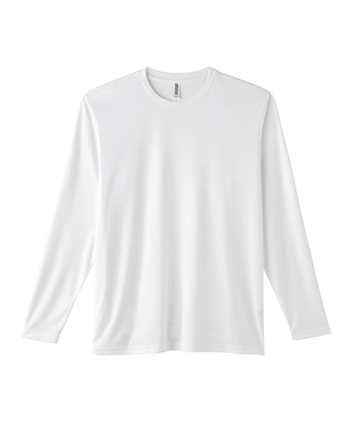Printstar（プリントスター）の「【Printstar】3.5オンス インターロックドライ長袖Ｔシャツ 00352 紫外線対策 UVカット UPF50 吸水速乾 ロンT ジム スポーツ フィットネス ランニング アウトドア（Tシャツ/カットソー・レディース・ダークグレー/ブラック/イエロー/インディゴブルー/ロイヤルブルー/ネイビー/ライトブラック/ピンク/レッド/ホワイト・LL/M/S/L）」の15枚目の写真