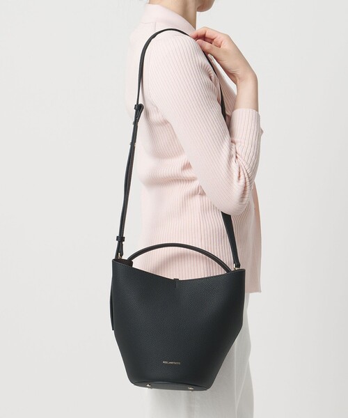 FEEL AND TASTE（フィールアンドテイスト）の「＜FEEL AND TASTE＞ lily SLD（ショルダーバッグ・レディース・ブラック/ライトブルー/ライム・FREE）」の4枚目の写真