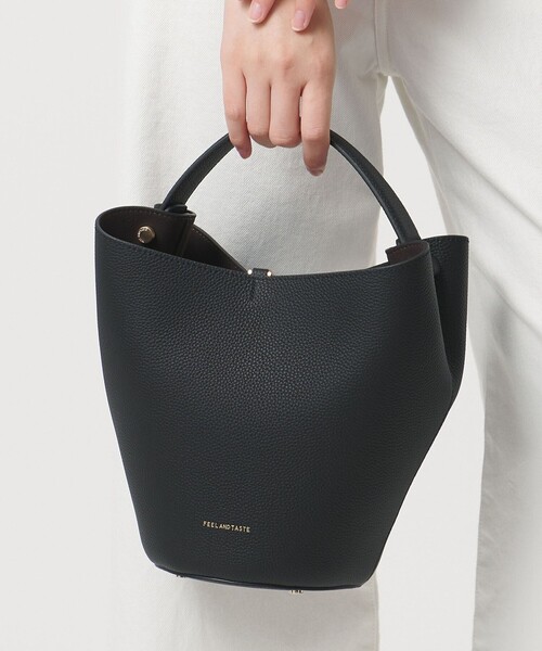 FEEL AND TASTE（フィールアンドテイスト）の「＜FEEL AND TASTE＞ lily SLD（ショルダーバッグ・レディース・ブラック/ライトブルー/ライム・FREE）」の5枚目の写真