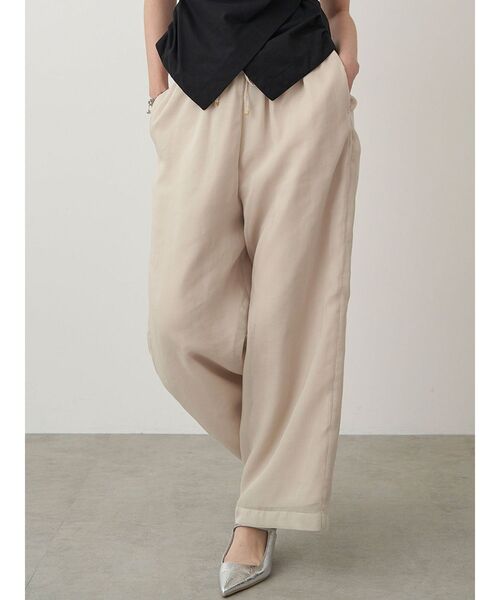 ELENDEEK(エレンディーク)の「SHEER RELAX PT(その他パンツ・レディース・ブルー/ブラック/アイボリー・01/02)」の1枚目の写真