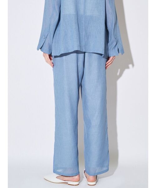 ELENDEEK(エレンディーク)の「SHEER RELAX PT(その他パンツ・レディース・ブルー/ブラック/アイボリー・01/02)」の7枚目の写真