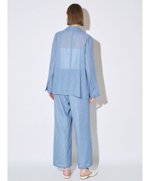 ELENDEEK(エレンディーク)の「SHEER RELAX PT(その他パンツ・レディース・ブルー/ブラック/アイボリー・01/02)」の12枚目の写真