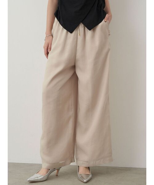 ELENDEEK(エレンディーク)の「SHEER RELAX PT(その他パンツ・レディース・ブルー/ブラック/アイボリー・01/02)」の13枚目の写真