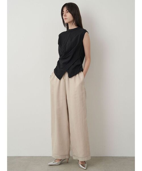 ELENDEEK(エレンディーク)の「SHEER RELAX PT(その他パンツ・レディース・ブルー/ブラック/アイボリー・01/02)」の15枚目の写真