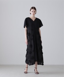 ADORE（アドーア）の「◆ドットフラワーエンブロイダリーワンピース（ワンピース）」