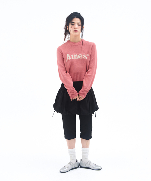 AMESWORLDWIDE(アメスワールドワイド)の「BASIC PULLOVER KNIT PINK(ニット/セーター・メンズ・その他・MEDIUM/LARGE/SMALL)」の6枚目の写真