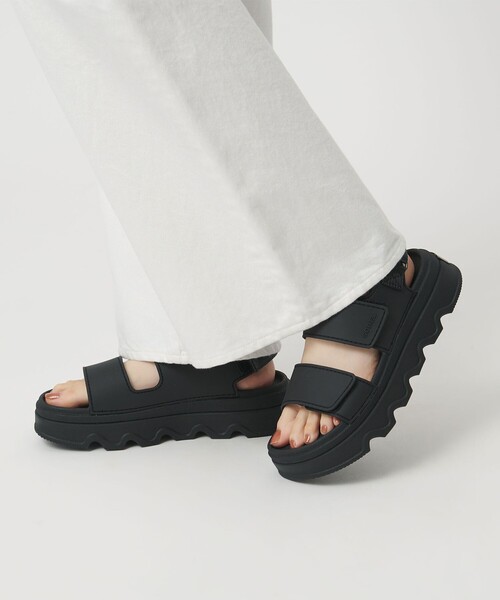 SOREL（ソレル）の「＜SOREL＞ キネティックサンチェイスアンクルST（サンダル・レディース・ブラック・US8/US6/US7）」の3枚目の写真