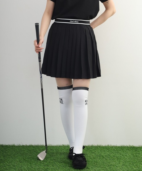 CECIL McBEE(セシルマクビー)の「Pleats Skirt プリーツ スカート(スカート・レディース・ブラック/ホワイト・M/S)」の15枚目の写真