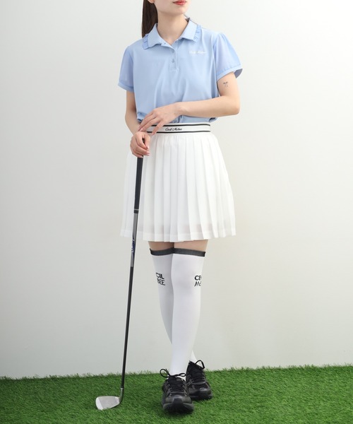 CECIL McBEE(セシルマクビー)の「Pleats Skirt プリーツ スカート(スカート・レディース・ブラック/ホワイト・M/S)」の14枚目の写真