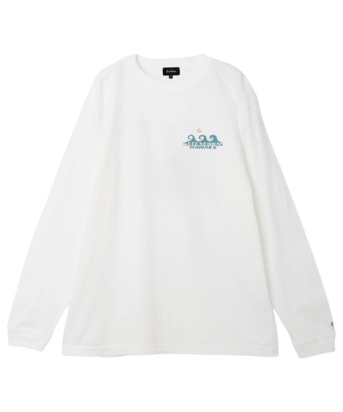 GREENROOM（グリーンルーム）の「【GREENROOM / グリーンルーム】TY WILLIAMS L/S TEE（Tシャツ/カットソー・メンズ・ホワイト/ブルー・MEDIUM/LARGE/X-LARGE）」の2枚目の写真