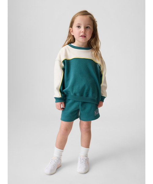 GAP（ギャップ）の「ヴィンテージソフト バーシティスタイル スウェットシャツ (幼児・ベビー)（スウェット・キッズ・ブルー/グリーン・70cm/80ｃｍ/90cm/100cm/105cm/110cm/95cm）」の5枚目の写真