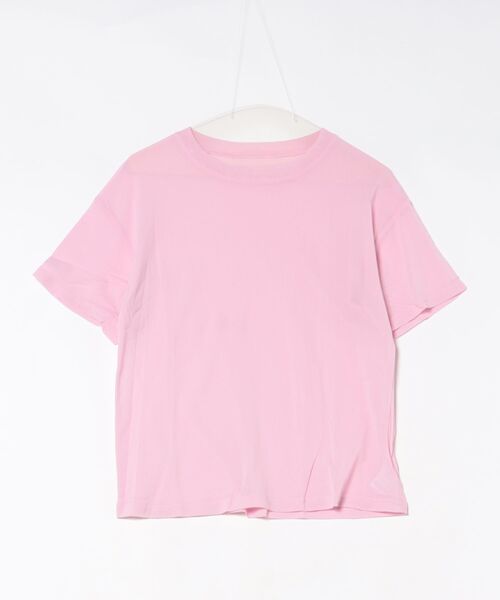 Pqran(クラン)の「レイヤードニットチュールTシャツ(Tシャツ/カットソー・レディース・イエロー/ネイビー/レッド/グリーン/ブラック・FREE)」の6枚目の写真