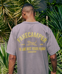 FAKE CAMPER（フェイクキャンパー）の「タイガーオリジナルヴィンテージ半袖Tシャツ[チャコール]（Tシャツ/カットソー）」