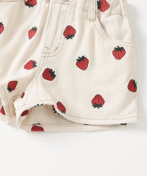 BREEZE(ブリーズ)の「刺繍デニムショートパンツ(デニムパンツ・キッズ・アイボリー/サックスブルー/ブルー・80/90/110/120/130/140/100)」の13枚目の写真