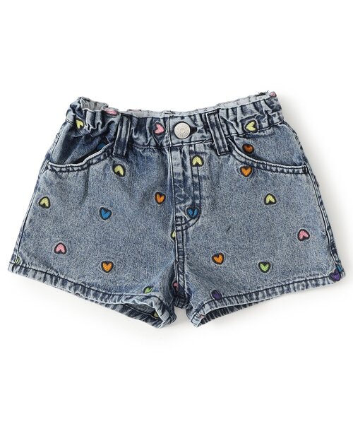 BREEZE(ブリーズ)の「刺繍デニムショートパンツ(デニムパンツ・キッズ・アイボリー/サックスブルー/ブルー・80/90/110/120/130/140/100)」の10枚目の写真