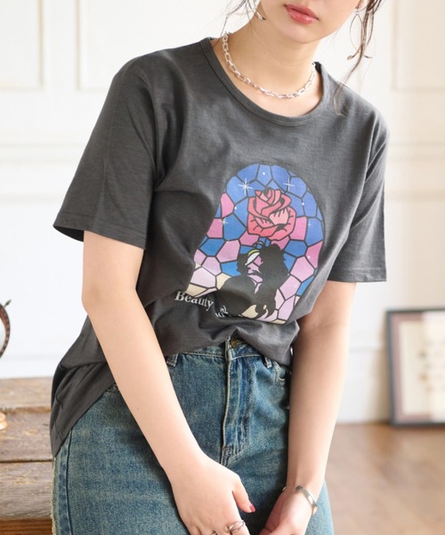 ヴィンテージ 美女と野獣 ベル Tシャツ Disney＞【美女と野獣】ヴィンテージTシャツ（Tシャツ