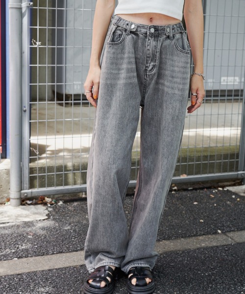 Auntie Rosa Holiday（アンティローザホリデー）の「デニムパンツ（デニムパンツ・レディース・ダークブルー・MEDIUM）」の3枚目の写真