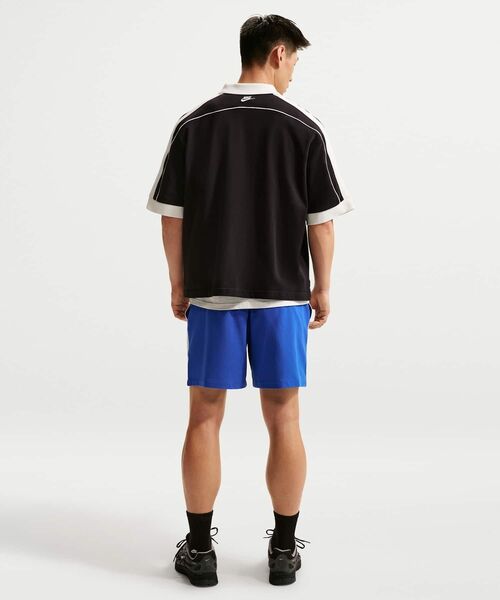 NIKE（ナイキ）の「《セットアップ対応商品》ナイキ スポーツウェア クラブ メンズ オーバーサイズド ショートスリーブ ポロ / Nike Sportswear Club Men's Oversized Short-Sleeve Polo IF0724-010 Black（ポロシャツ・メンズ・ブラック・XL/L/S/M/2XL）」の5枚目の写真