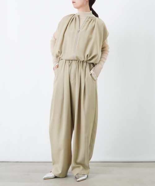 LUCA/LADY LUCK LUCA（ルカ/レディラックルカ）の「LC/LLL コクーンボリュームパンツ（その他パンツ・レディース・チャコールグレー/ベージュ・FREE）」の9枚目の写真