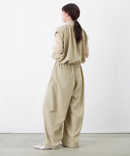 LUCA/LADY LUCK LUCA（ルカ/レディラックルカ）の「LC/LLL コクーンボリュームパンツ（その他パンツ・レディース・チャコールグレー/ベージュ・FREE）」の10枚目の写真