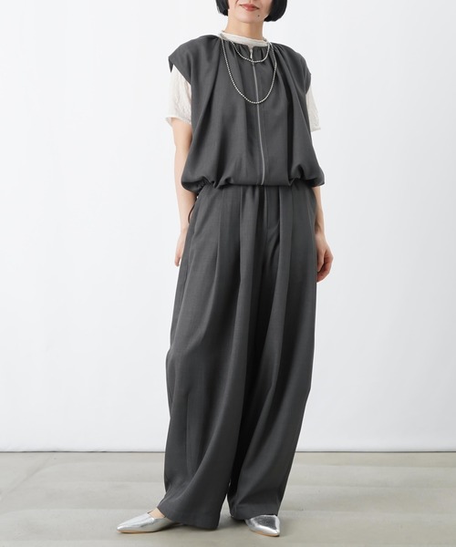 LUCA/LADY LUCK LUCA（ルカ/レディラックルカ）の「LC/LLL コクーンボリュームパンツ（その他パンツ・レディース・チャコールグレー/ベージュ・FREE）」の20枚目の写真