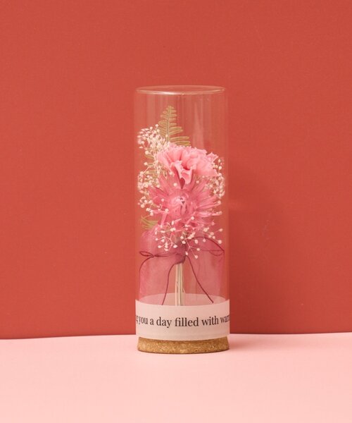 BIRTHDAY BAR（バースデイバー）の「≪BIRTHDAY BARオリジナル！≫コルクフラワーアレンジメント（フラワーベース・レディース・ブルー/ピンク・0）」の7枚目の写真