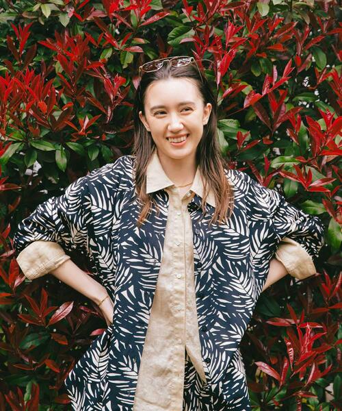 URBAN RESEARCH（アーバンリサーチ）の「『一部別注カラー』LUSANA　SUN SHIRTS（シャツ/ブラウス・レディース・ブラック系その他/ブルー系その他・X-SMALL）」の10枚目の写真