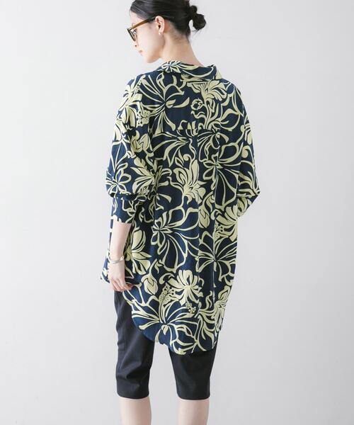 URBAN RESEARCH（アーバンリサーチ）の「『一部別注カラー』LUSANA　SUN SHIRTS（シャツ/ブラウス・レディース・ブラック系その他/ブルー系その他・X-SMALL）」の19枚目の写真