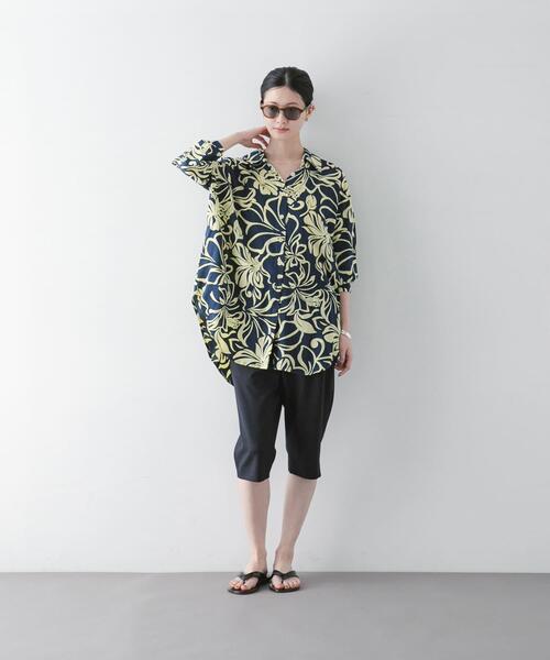 URBAN RESEARCH（アーバンリサーチ）の「『一部別注カラー』LUSANA　SUN SHIRTS（シャツ/ブラウス・レディース・ブラック系その他/ブルー系その他・X-SMALL）」の22枚目の写真